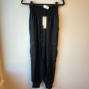 NWOT cinq a sept Black Utility Jogger Pants